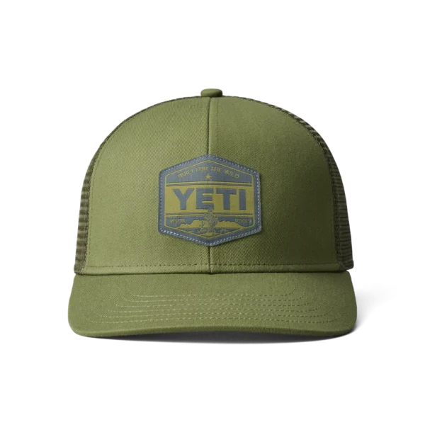 Yeti - Trucker Hat - Dark Moss