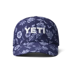 Yeti - Baseball Cap - Floral Print - Navy