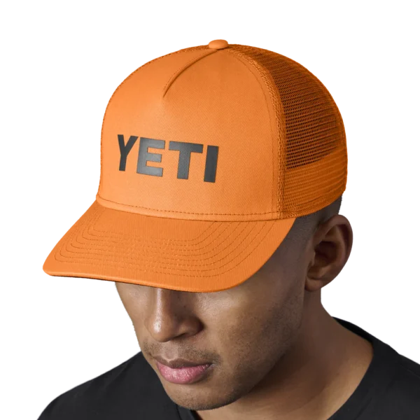 Yeti - Hunt - Mid Pro Trucker Hat - Blaze Orange - Image 4