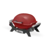 Weber Baby Q Premium with Side Tables (Q1200N) - Flame Red, LPG