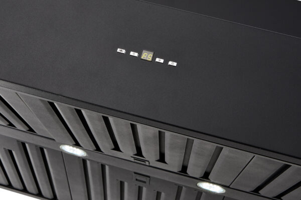 Black BBQ Alfresco Rangehood 1200mm (Non Silent) - Image 4