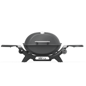Weber Baby Q Premium with Side Tables (Q1200N) - Charcoal Grey, LPG