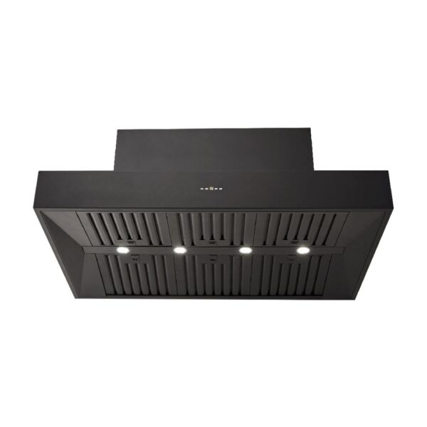 Black BBQ Alfresco Rangehood 1200mm (Non Silent)