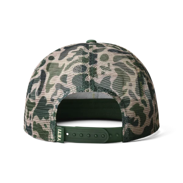 Yeti - Mid Pro Flat Brim Mesh Hat - Camo Green - Image 3