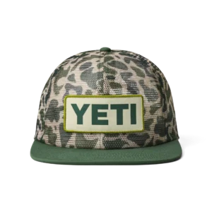 Yeti - Mid Pro Flat Brim Mesh Hat - Camo Green